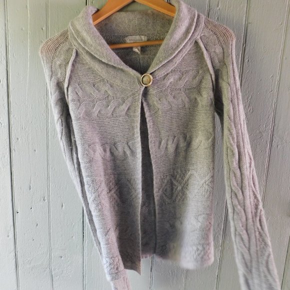 🦔🐾 Cable Wool Cardigan - Picture 5 of 13